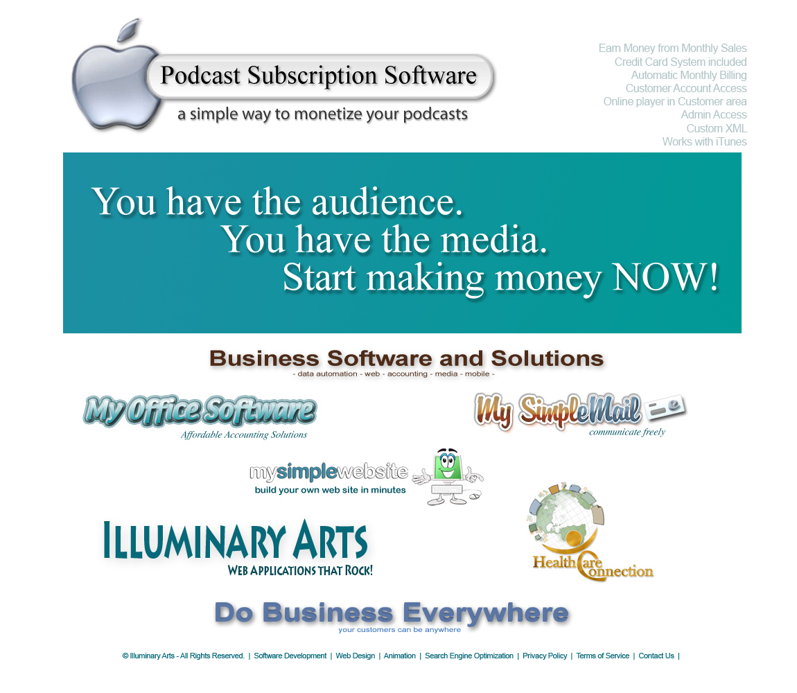 Podcast Subscription Software